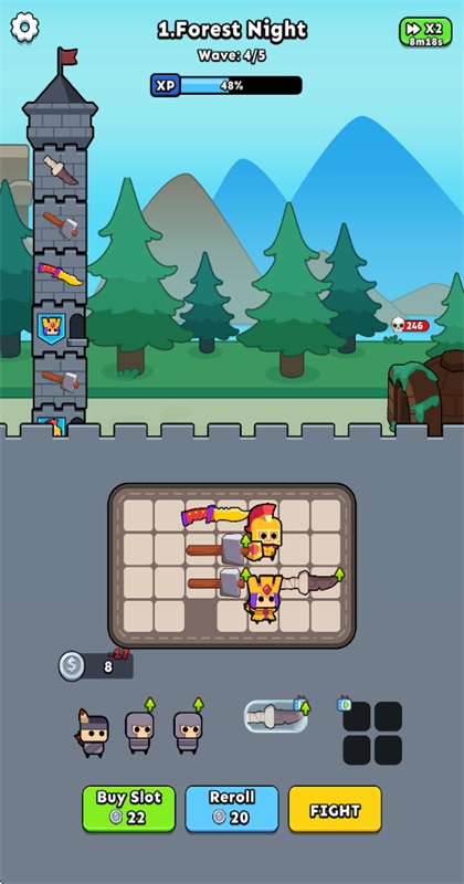 背包塔防安卓版(Backpack Tower Defense) 1.0.6最新版图1