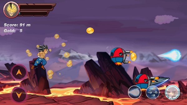 赛亚人英雄战士手机版图3