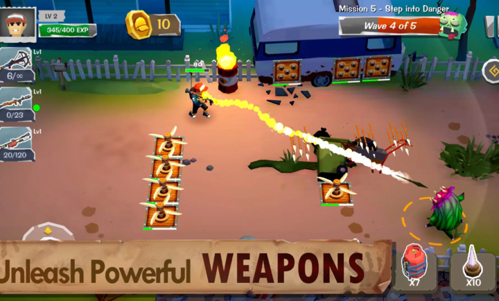 孤军奋战：生存防御图1