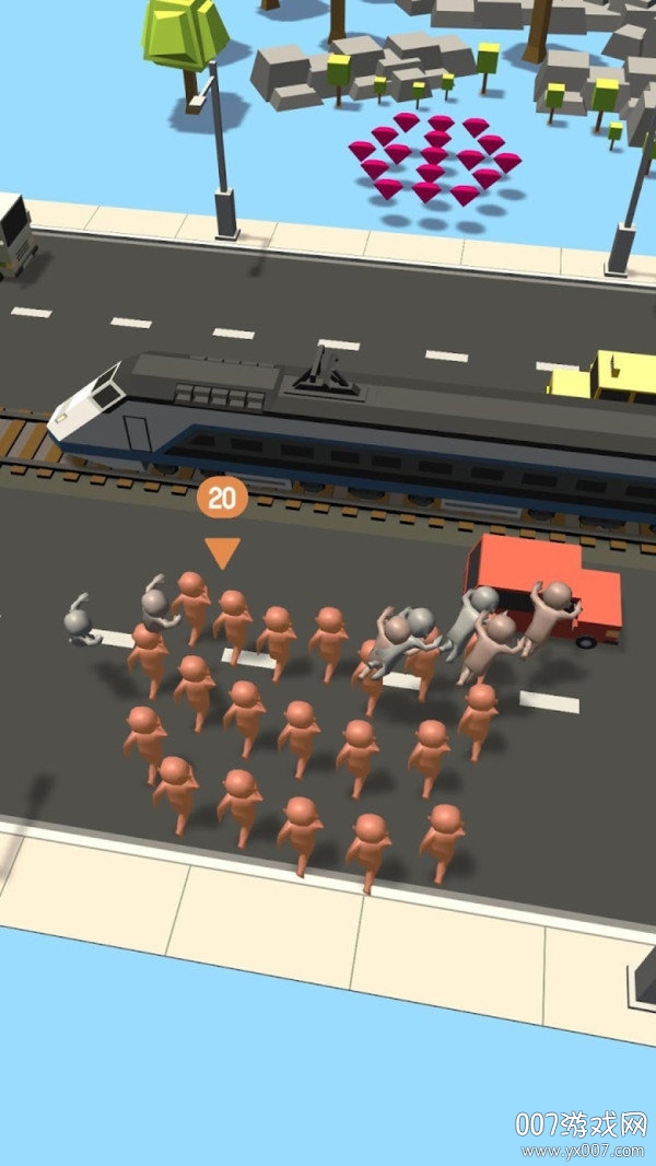 人类过马路 人类过马路
