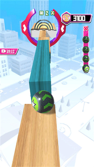 勇敢球球来跑酷