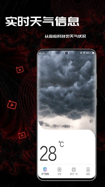 梅花天气预报最新版图3