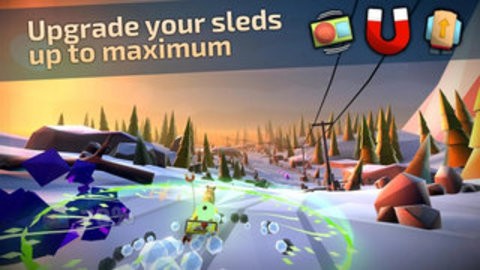 Animal Adventure: Downhill Rush图1