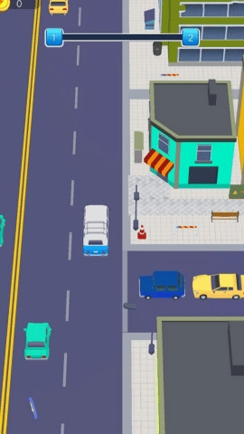 城市驾驭交通模拟