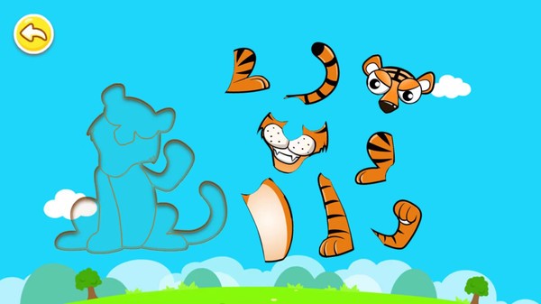 宝宝儿童动物拼图图1