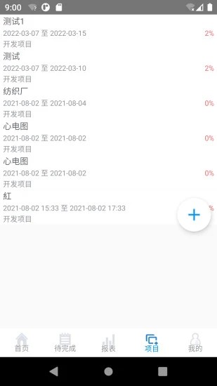 蝴蝶项目管理系统图1