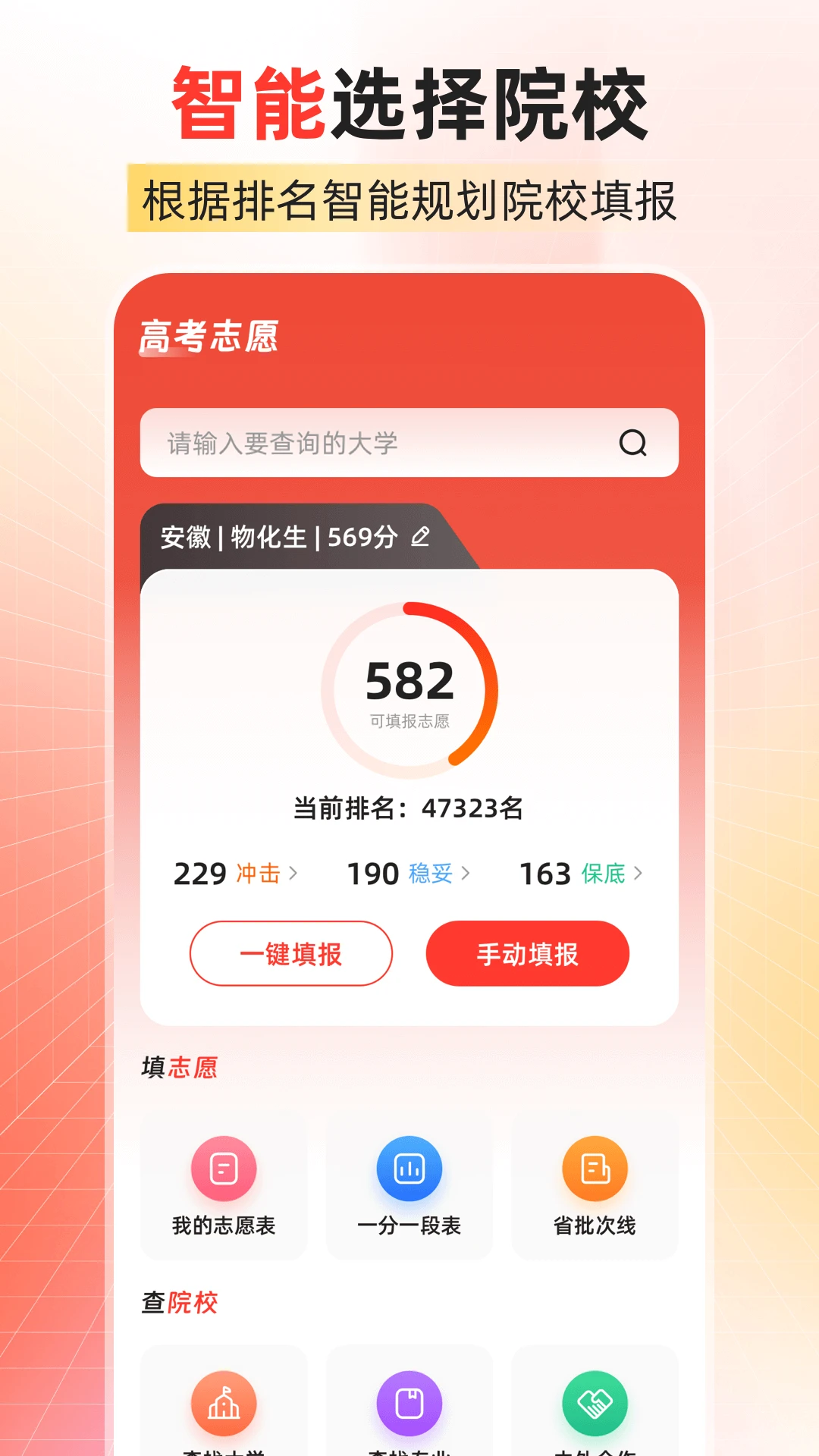 阳光U志愿图1