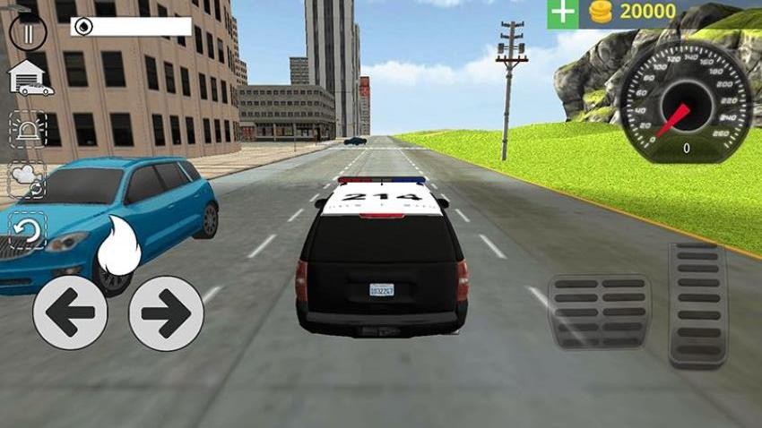 治安巡逻警车