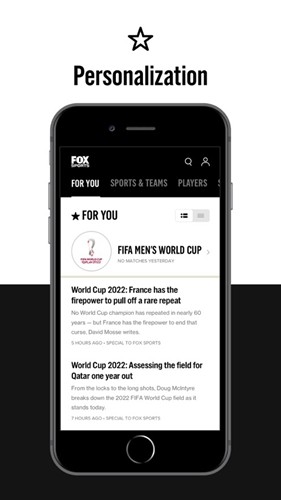 FOX Sports 最新版v5.102.1图1
