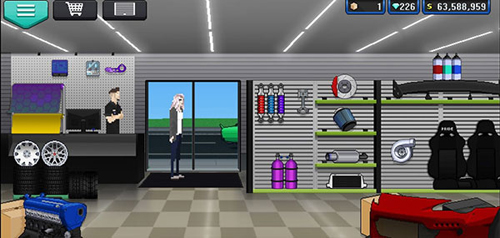 像素赛车手中文破解版无限金币最新版安卓免费版图3