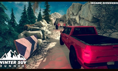 冬季SUV越野图1