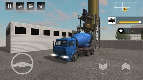 混凝土搅拌机车图1