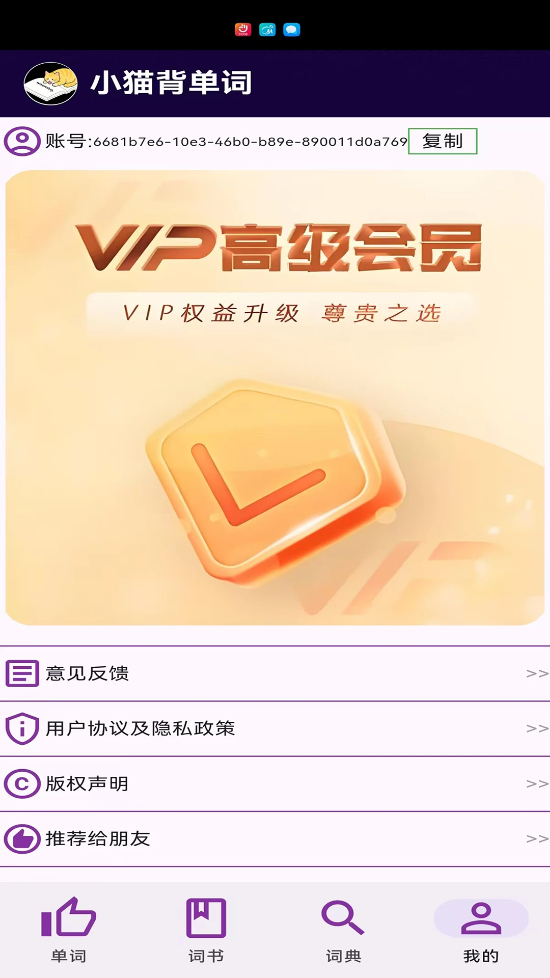 小猫背单词