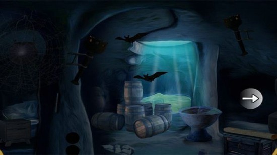 蓝色财宝洞穴逃生游戏(Blue Treasury Cave Escape)