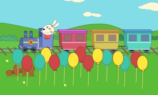 兔宝宝认识交通工具图1