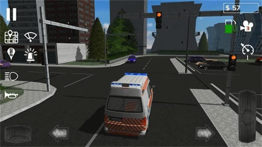 3D救护车模拟图4