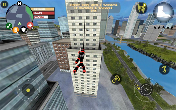 火柴人绳索英雄官方正版(Stickman Rope Hero)