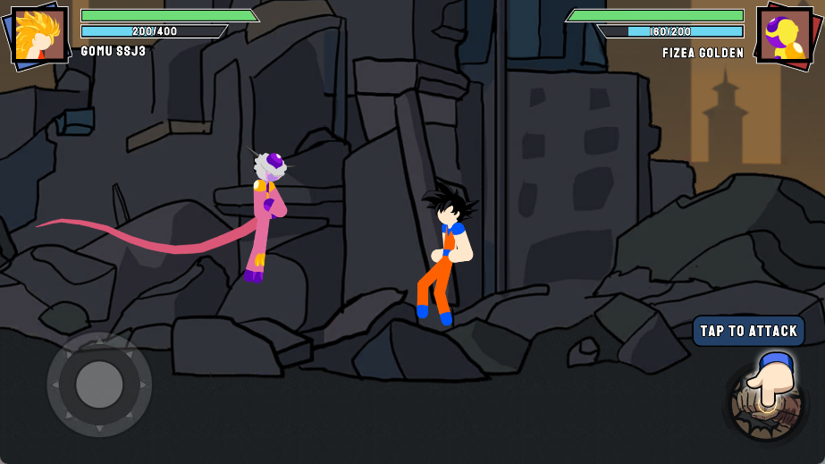 火柴人勇士超级龙影搏斗图2