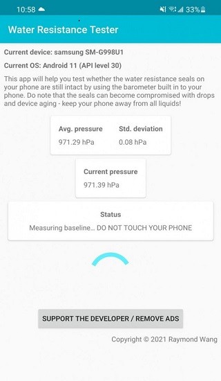 water resistance tester app(手机防水软件测试)图2