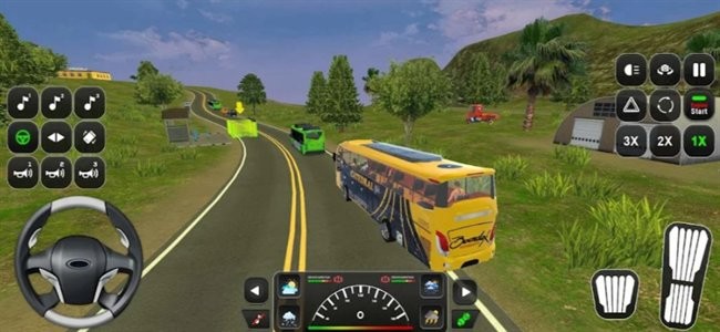 越野巴士驾驶游戏(Open World Bus Driving Game 3d)图2