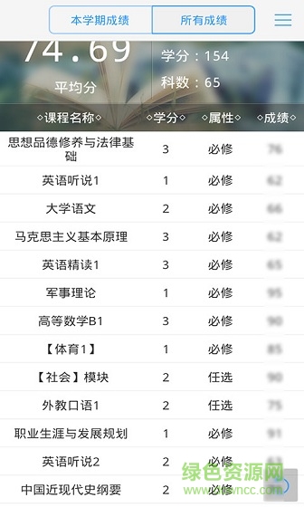 查成绩图4