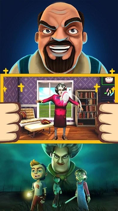 恐怖老奶奶之夜图3