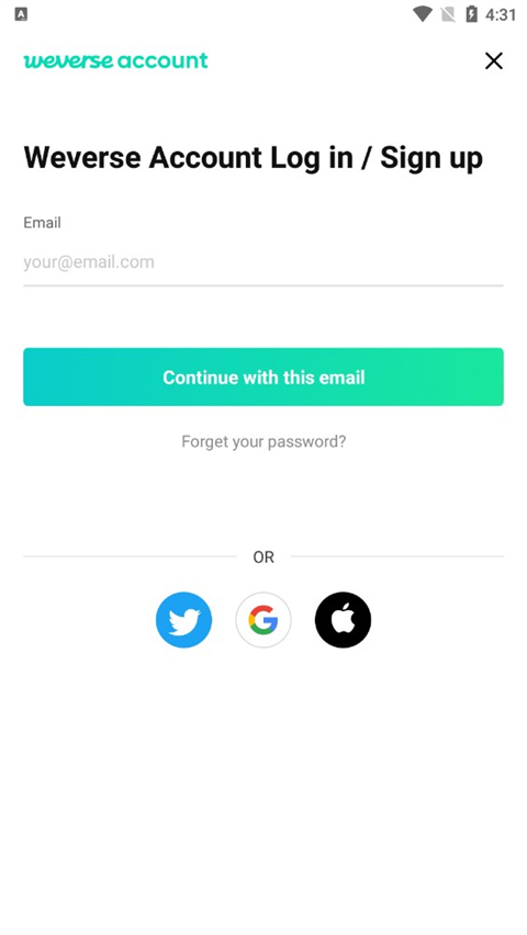 Weverse(追星互动)最新版 v3.9.2 安卓中文版图1