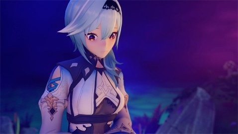 ViciNeko原神刻晴大战史莱姆图1