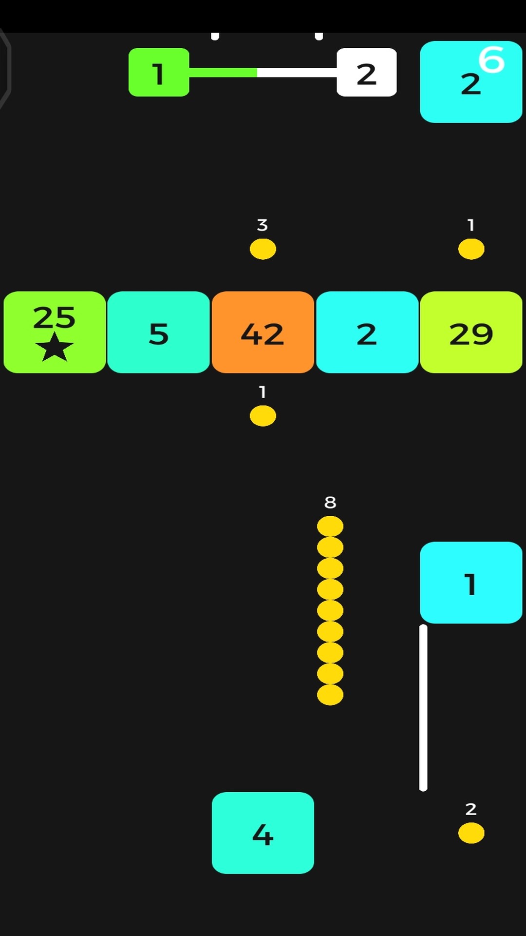 一条蛇撞方块图1