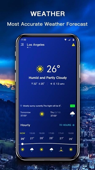 简约天气(天气预报软件) v1.5.32 安卓版图1