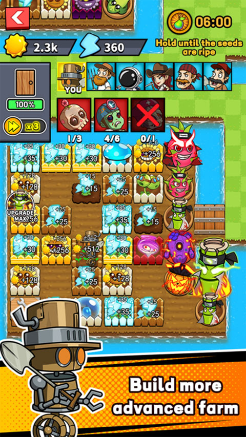 僵尸大战农夫2最新版图3