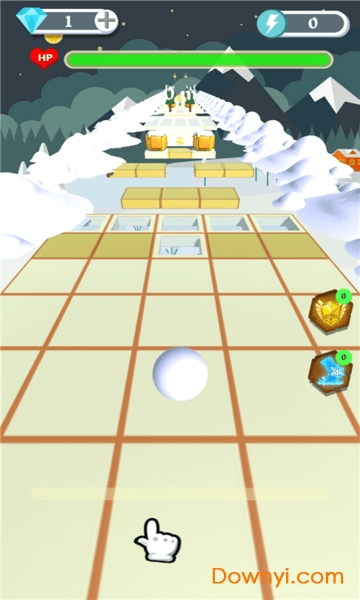 滚动的雪球图1