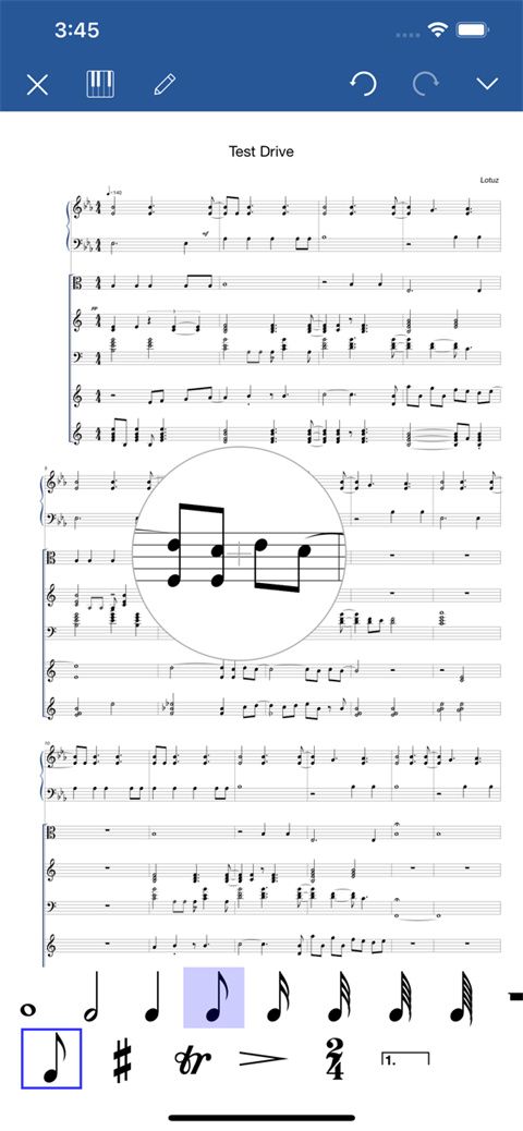 NotationPad(乐谱制作软件) v1.2.2 安卓版图4