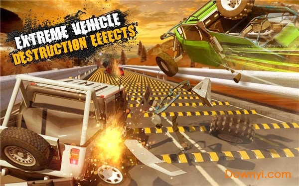 Speed Bump Car Crash Test: Speed Breaker Challenge