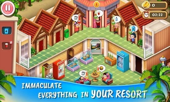酒店经营家游戏中文版(Resort Island Tycoon)图1