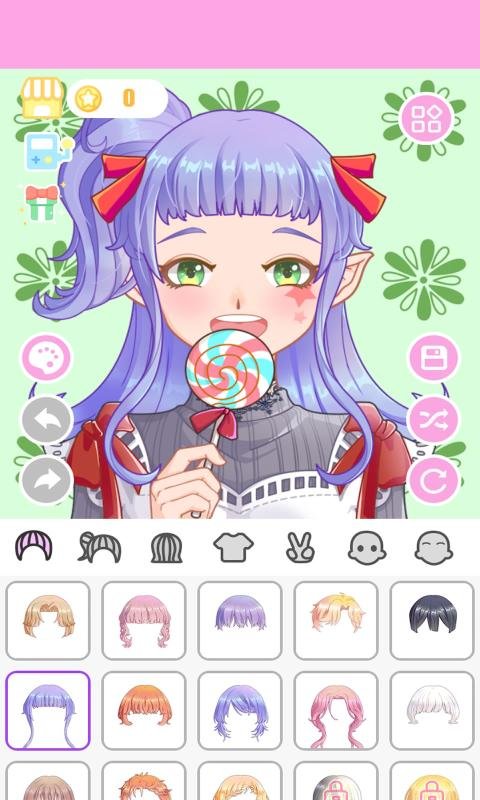 动漫女孩换装图3