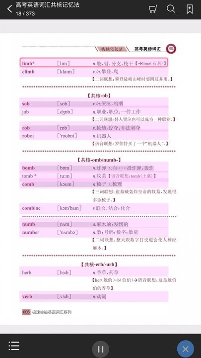 高考英语词汇共核记忆法图3