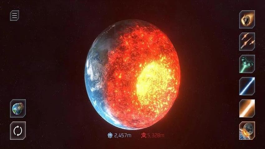 星球粉碎模拟器
