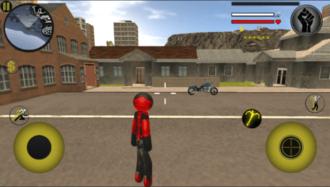 火柴人绳索英雄内置菜单版手机版图1