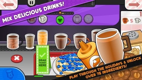 老爹的煎饼店无限金币中文版图4