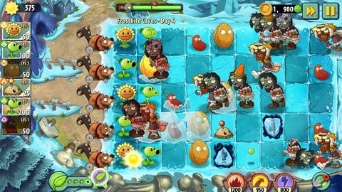 植物大战僵尸2存档版0阳光无冷却图1