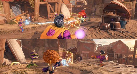 植 物 大 战 僵 尸 和 睦 小 镇 保 卫 战 手 机 版图2