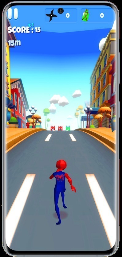 蜘蛛英雄奔跑图4