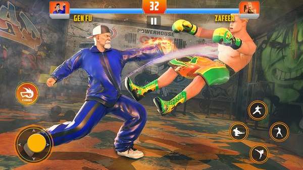 Real Gym fighting Stars: Wrestling games