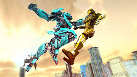 鲨鱼变形金刚大战图1