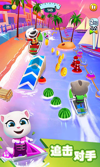 汤姆猫的摩托艇图1