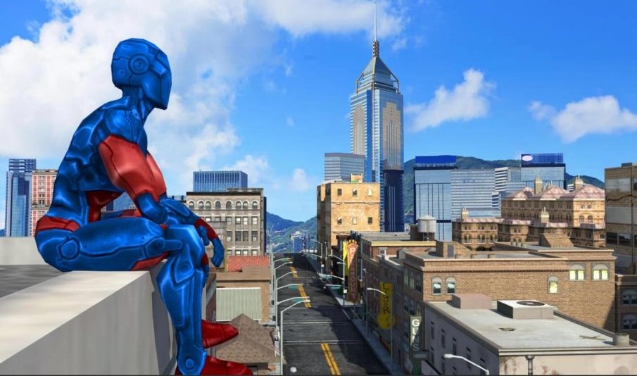 Mutant spider hero: Miami Rope hero game图4