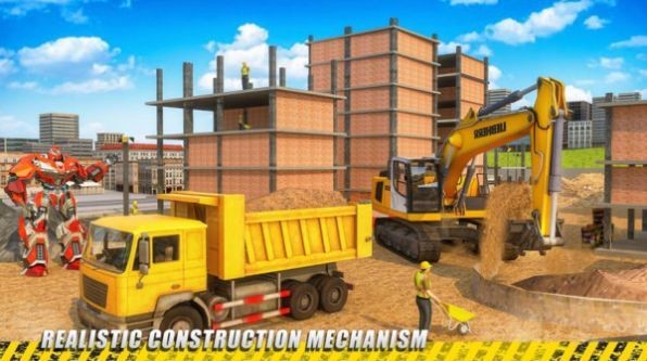 变形机器人挖掘机模拟器图4