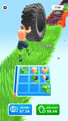 合并空闲推动器3d图2