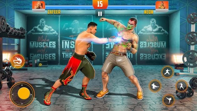 Real Gym fighting Stars: Wrestling games图1